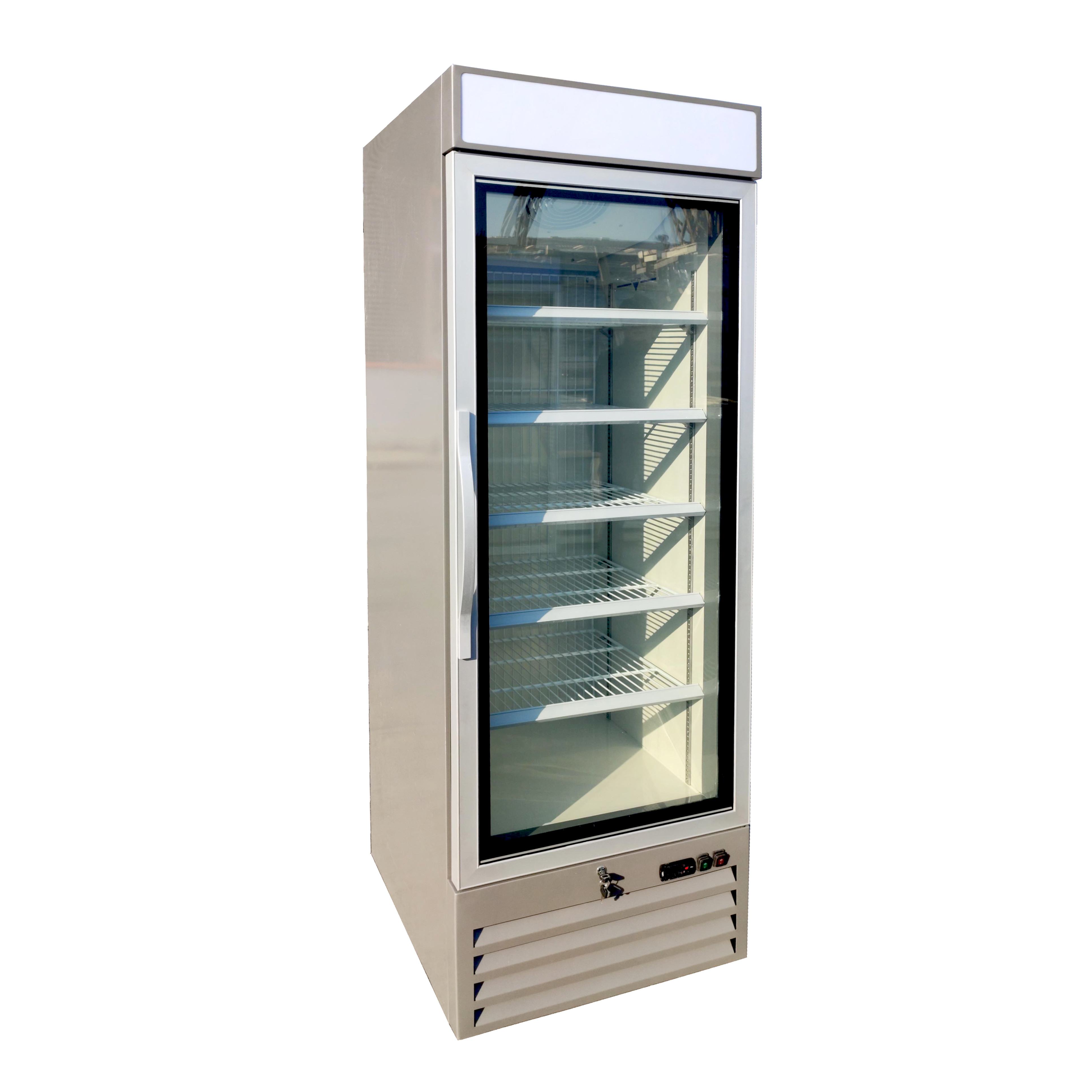 Upright Glass Door Fridge